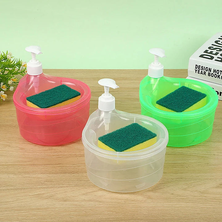 Kitchen Dishwashing Liquid Soap Sponge Storage Box – Buyzi.pk